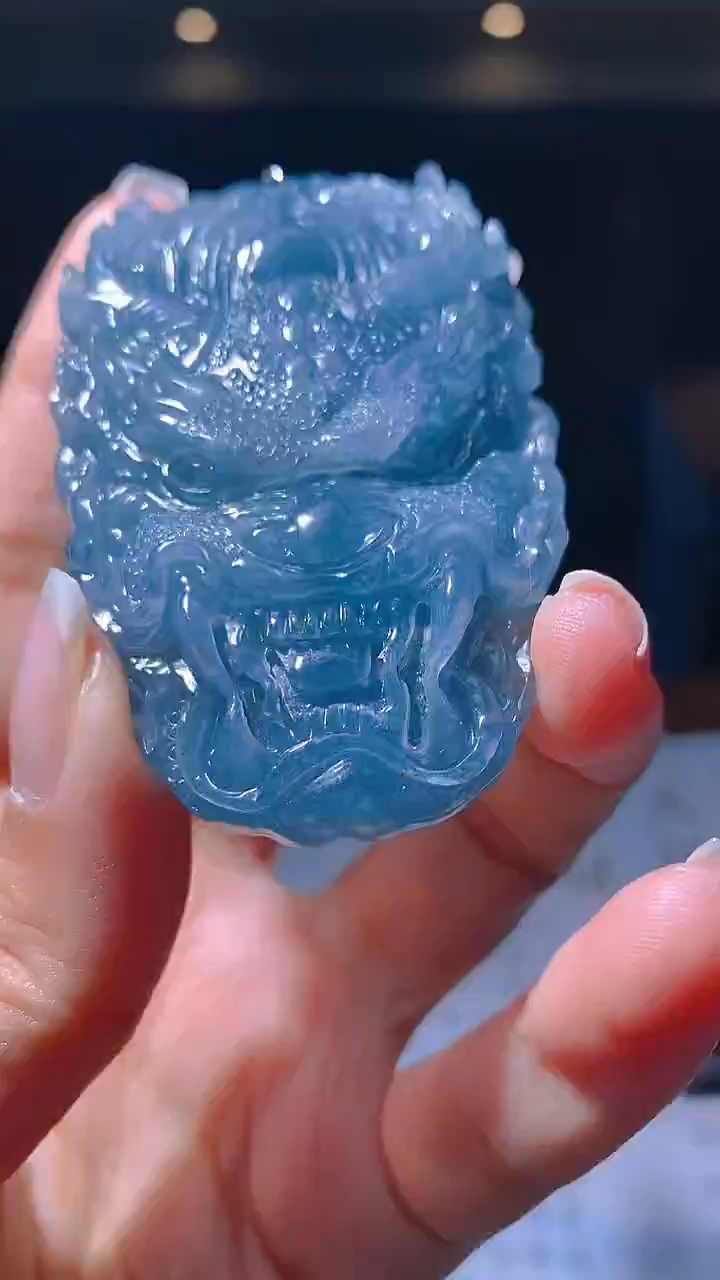 未镶嵌定制翡翠KK翡翠毛货吊坠-16