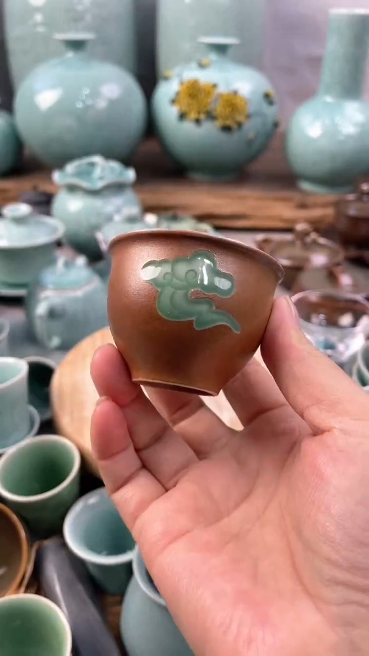 【闪购商品】特价 微瑕 慧仙青瓷