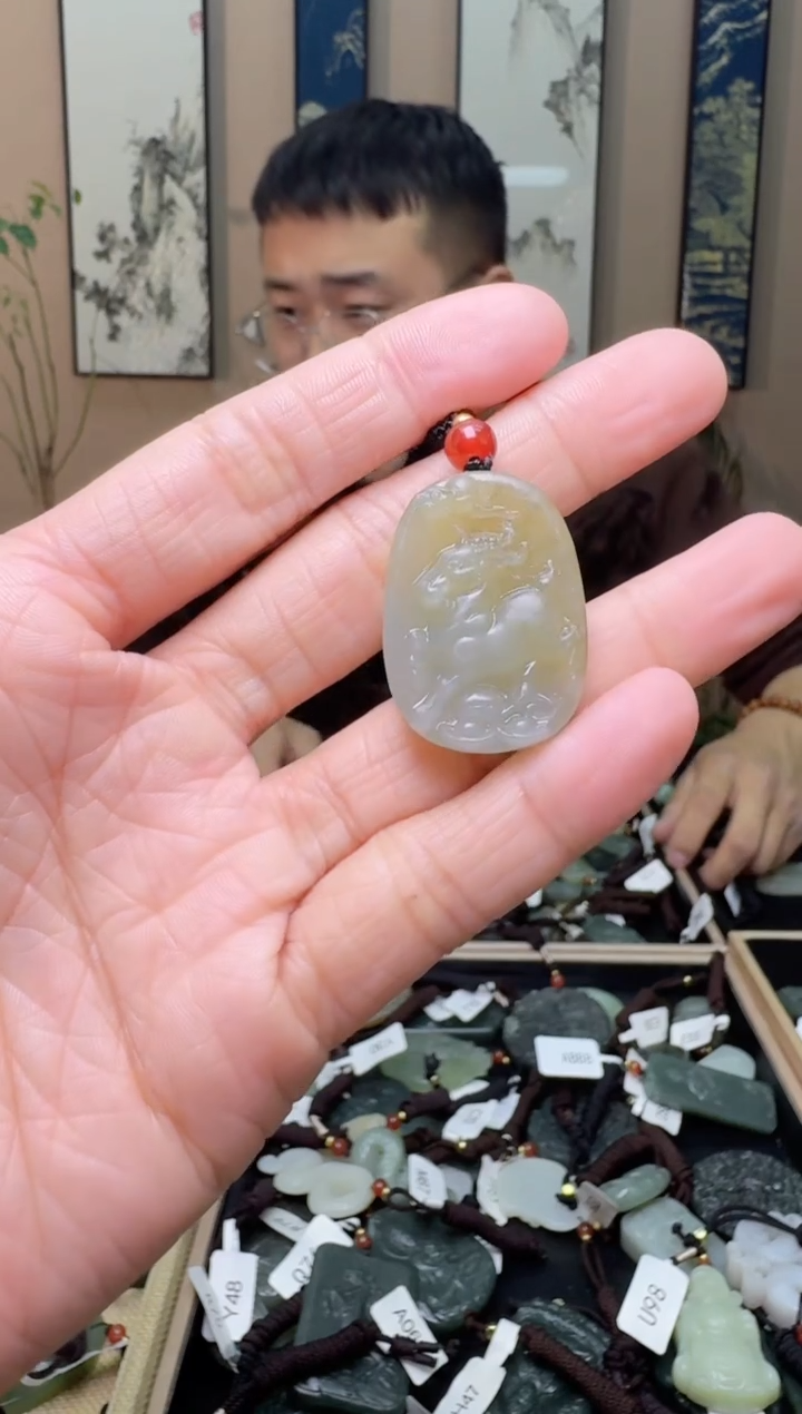 【闪购商品】和田玉挂件未镶嵌1