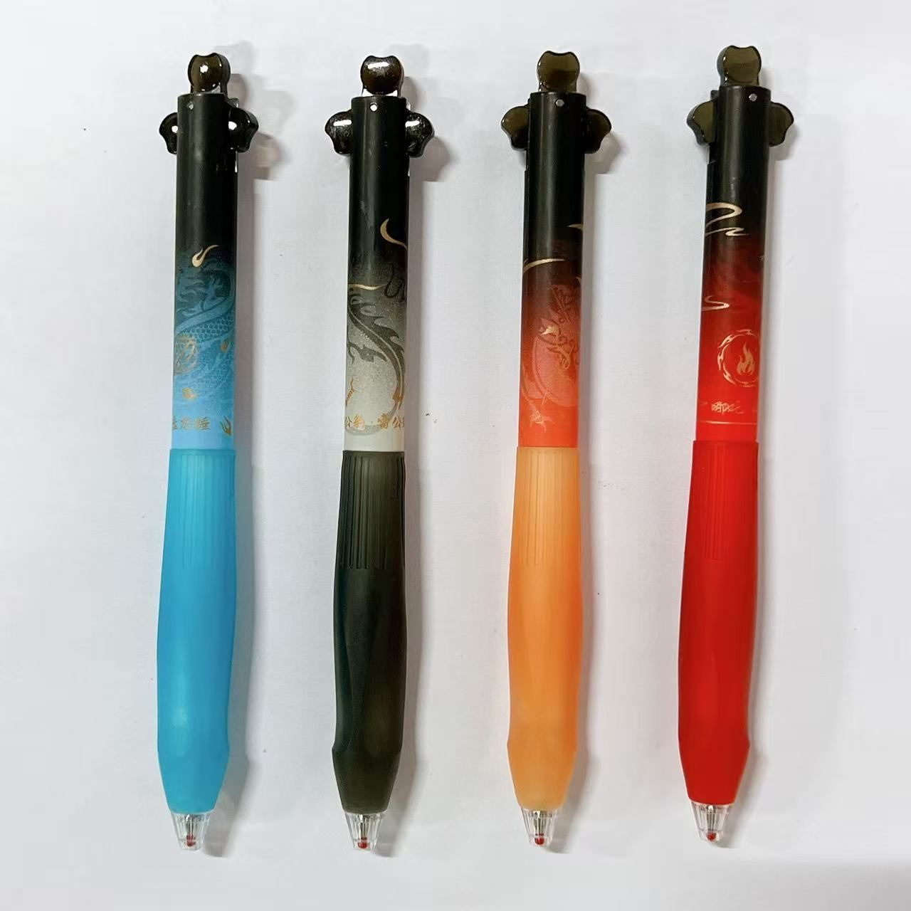 【黑墨-4支不挑杆】G06金米利哪吒限定不挑杆,掉封蜡不售后