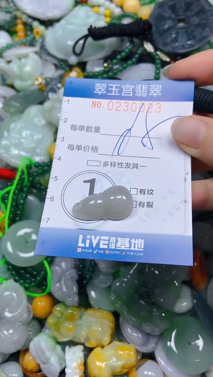 颈饰未镶嵌翡翠闪购0230023