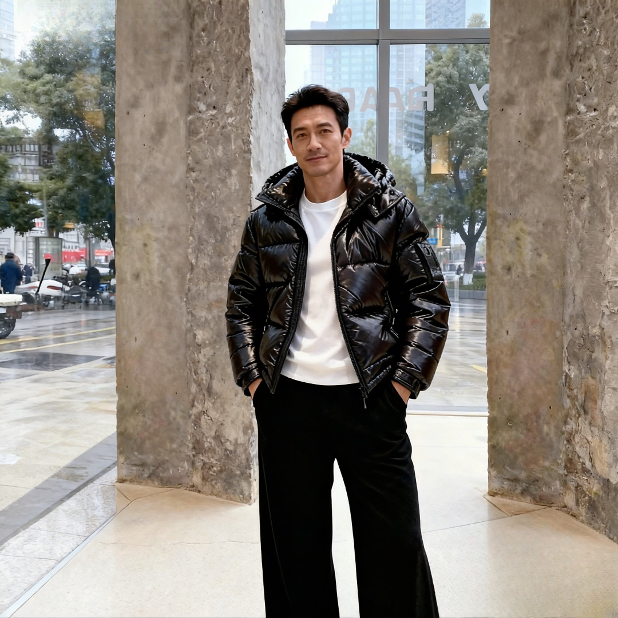 【MAN CLEAR焕彩系列】90白鹅绒零下30°抗寒羽绒服正品男保暖加厚