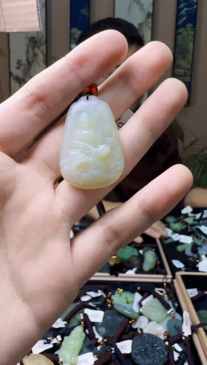 【闪购商品】和田玉挂件未镶嵌1