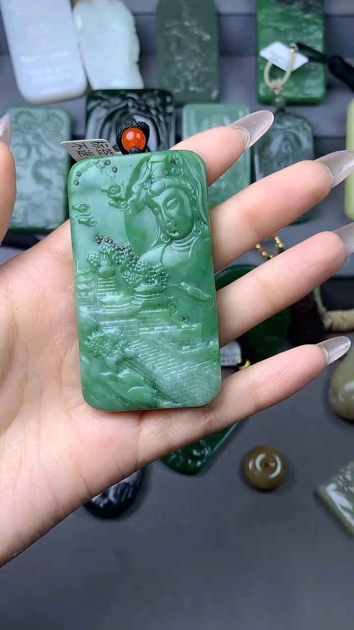 【闪购商品】定制和田玉挂件拍一发一不退不换