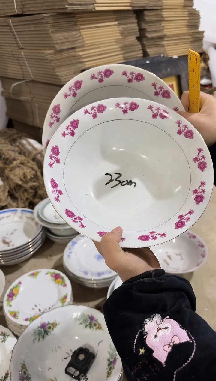 【闪购商品】摆件碗盘杯23厘米微瑕介意勿拍