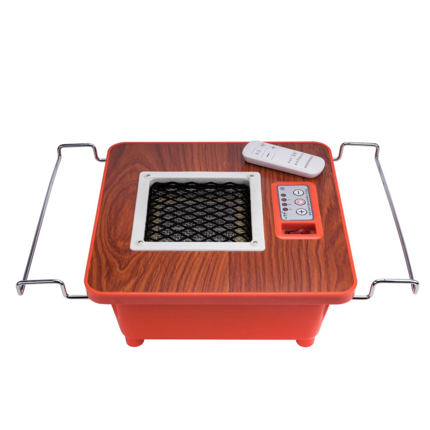 伸缩语音款便携暖脚烤火炉取暖器多功能小型电烤炉