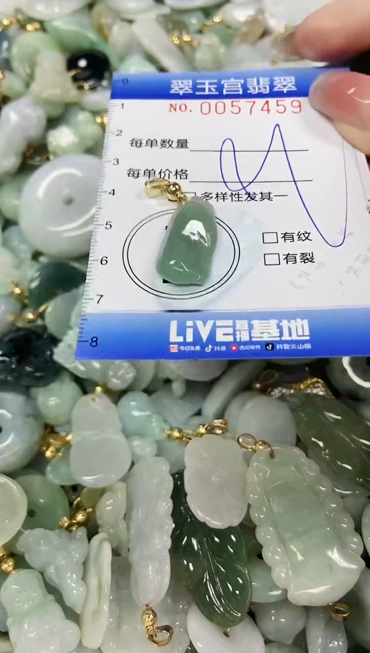 【闪购商品】翡翠颈饰未镶嵌闪购0057459