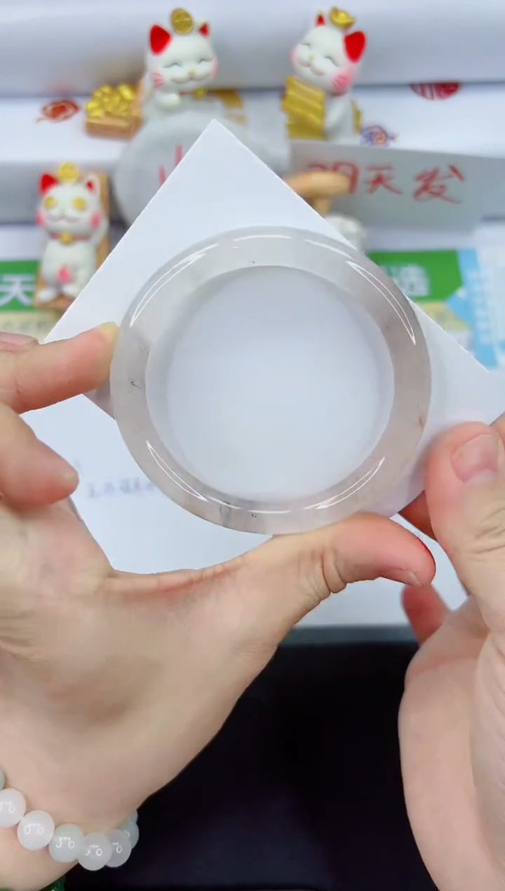 【闪购商品】石英质玉手镯未镶嵌3530-59