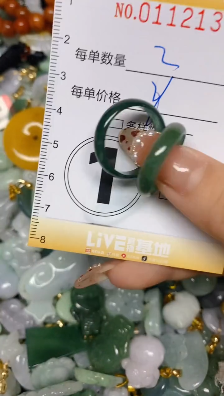 【闪购商品】翡翠颈饰未镶嵌闪购0112137多样性发其一
