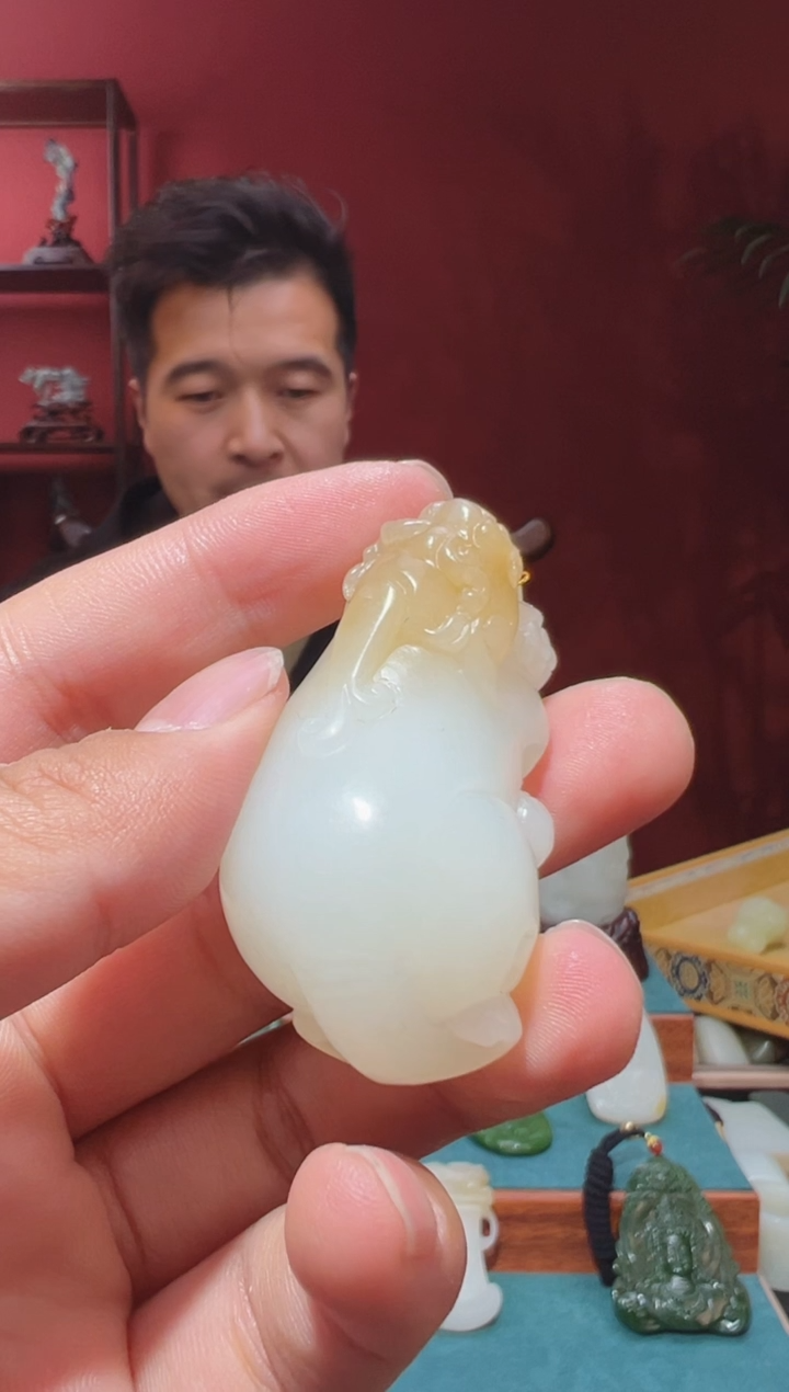 【闪购商品】和田玉吊坠(不含链)未镶嵌1