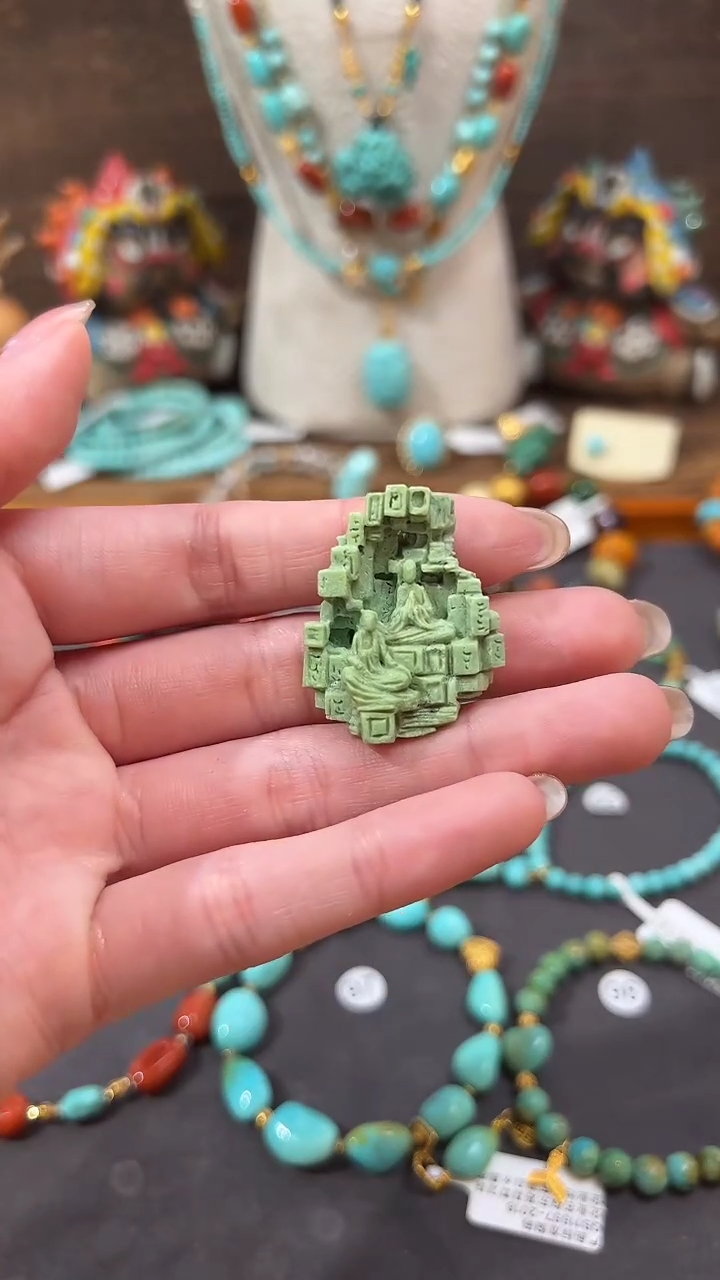 【闪购商品】绿松石未镶嵌配饰绿松石配饰