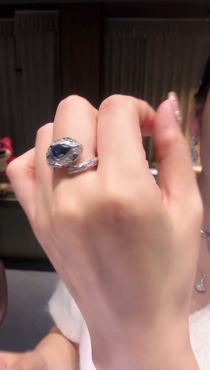 铂Pt950镶嵌直接钻石AY0543-PT-