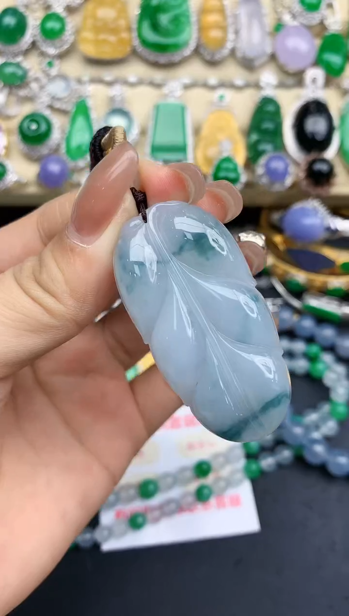 颈饰未镶嵌翡翠238-中国好珍宝