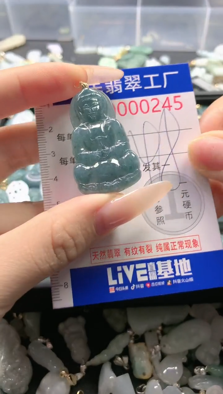 【闪购商品】翡翠吊坠(不含链)未镶嵌245