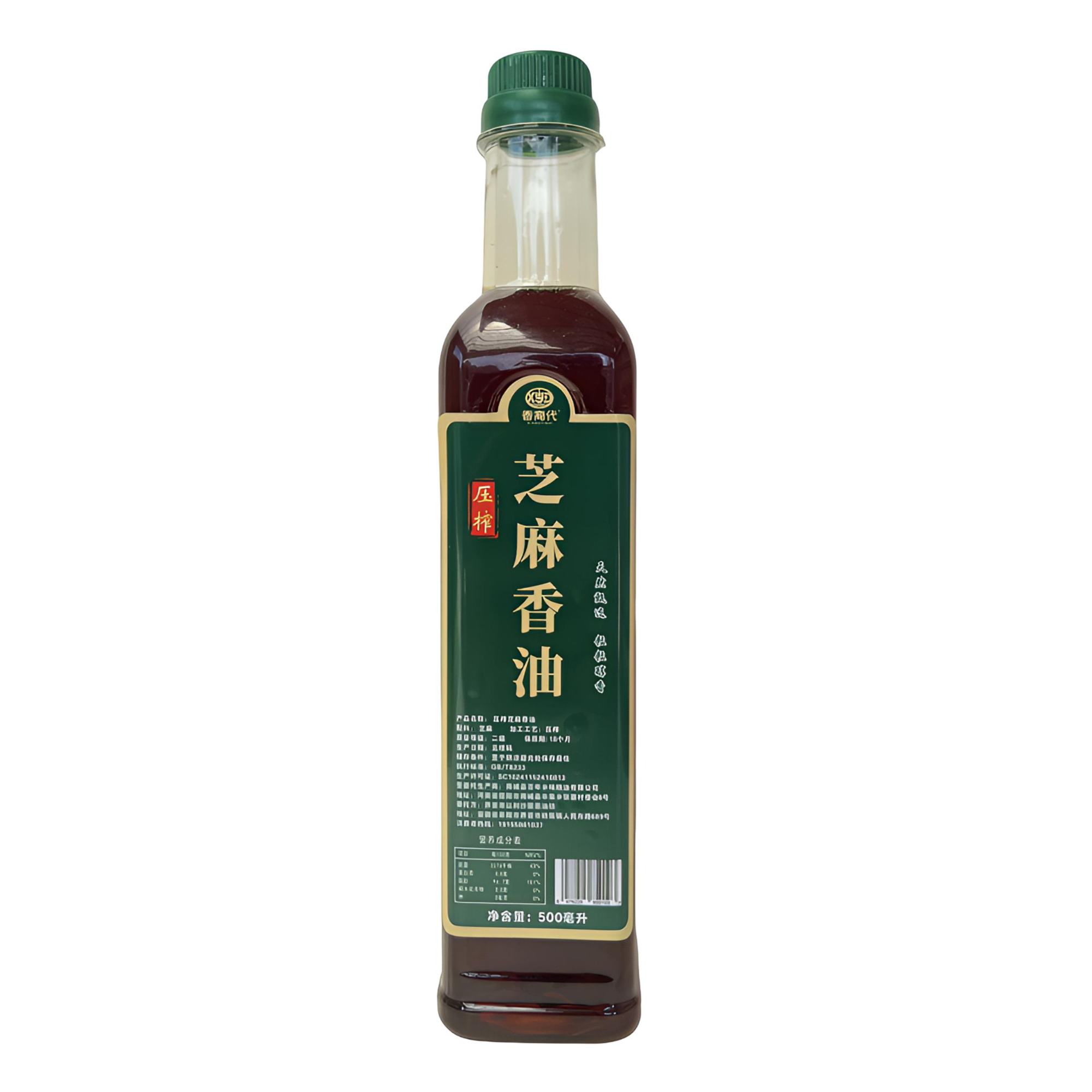 物理压榨醇香芝麻香油500ml