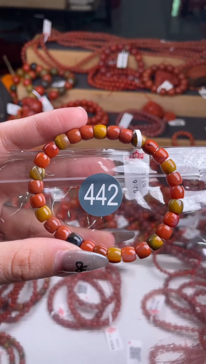 【闪购商品】南红玛瑙珠宝奇石未镶嵌442-7+