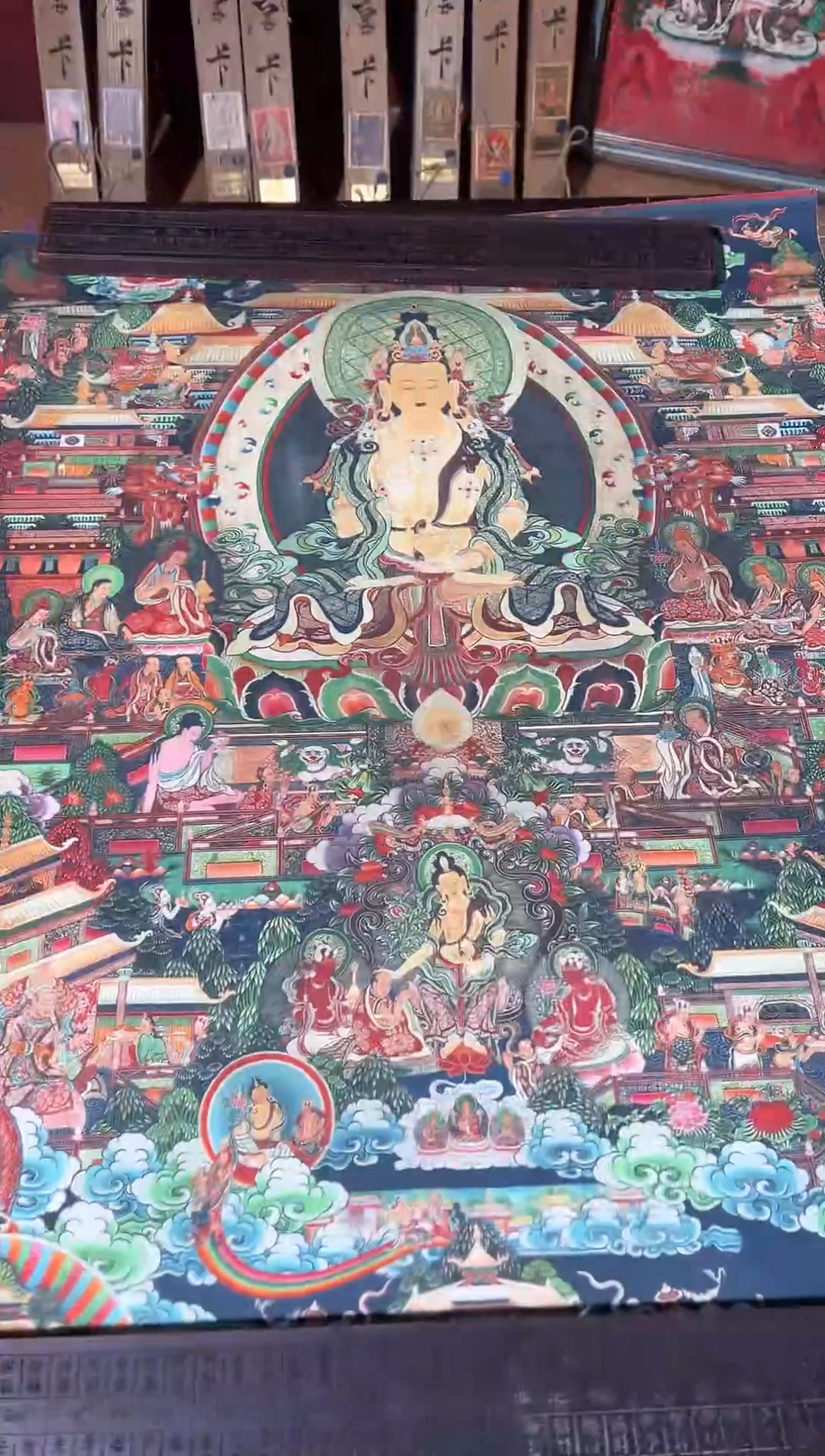 卷轴画东东唐卡tk16