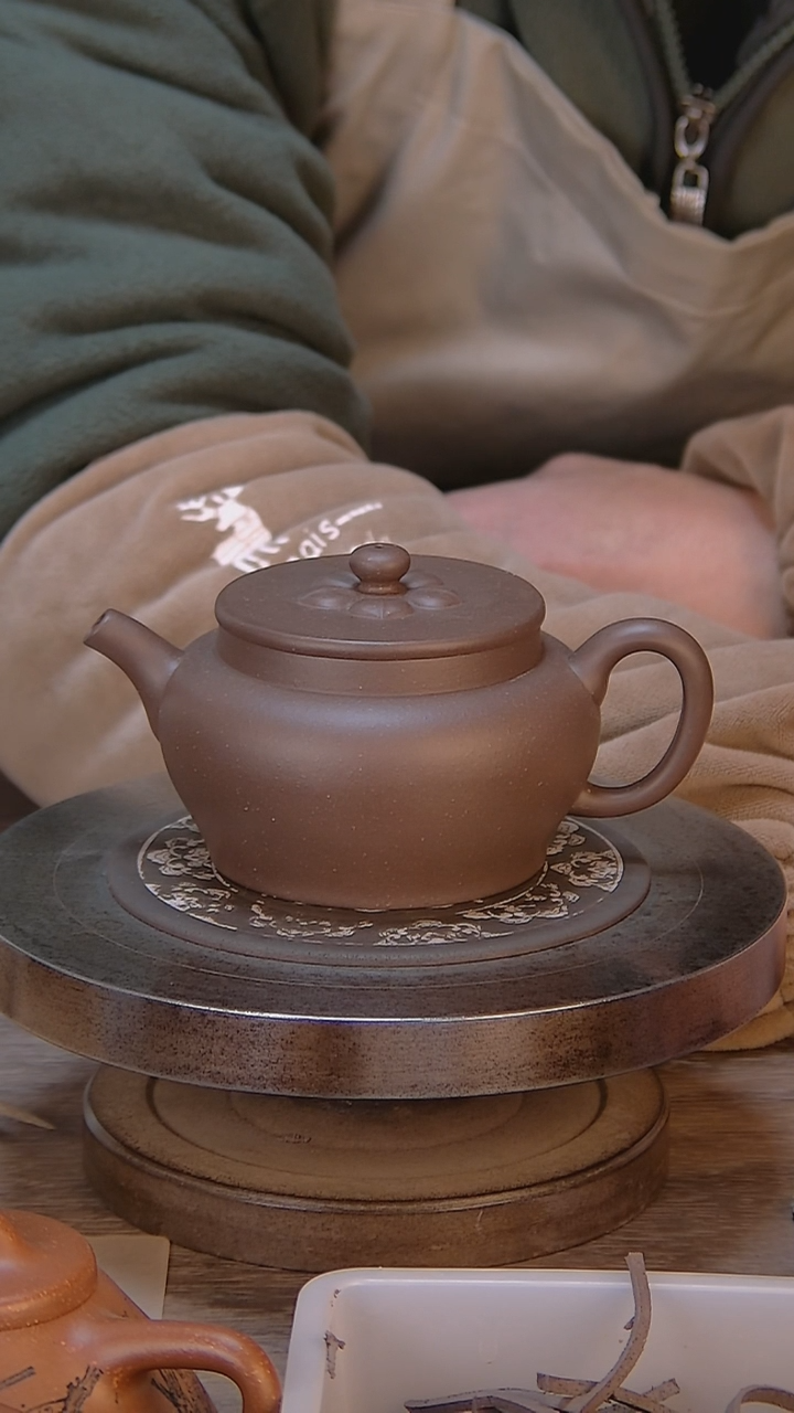 【闪购商品】紫砂茶壶菱花宫灯壶