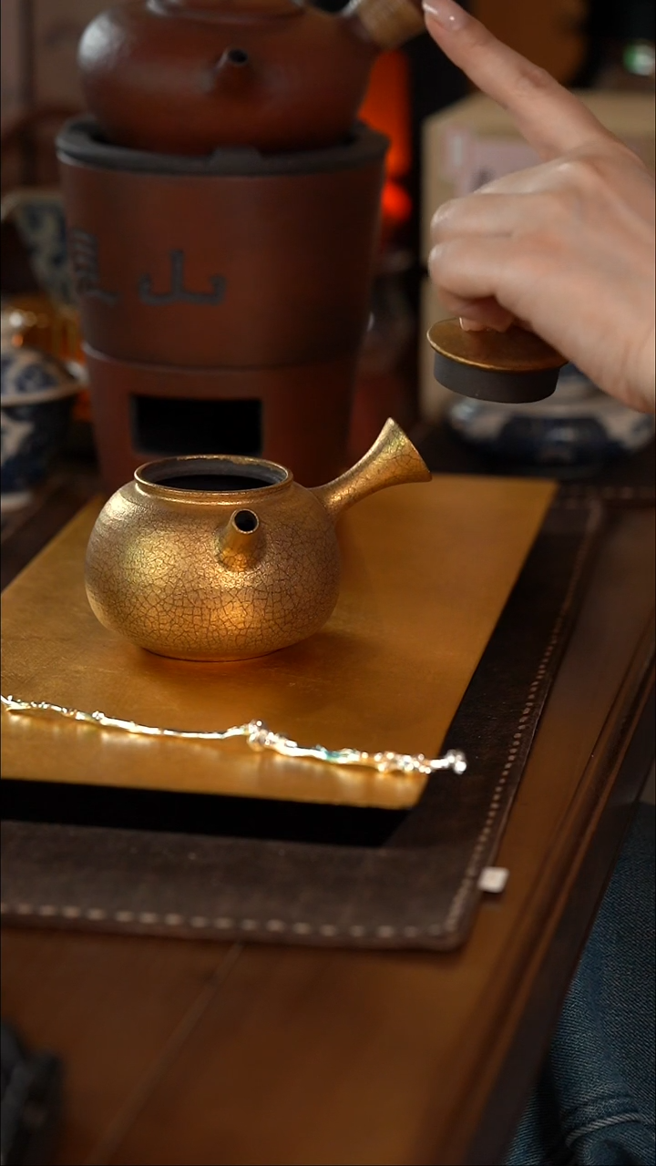 【闪购商品】霖松堂 流金岁月 无为侧把壶