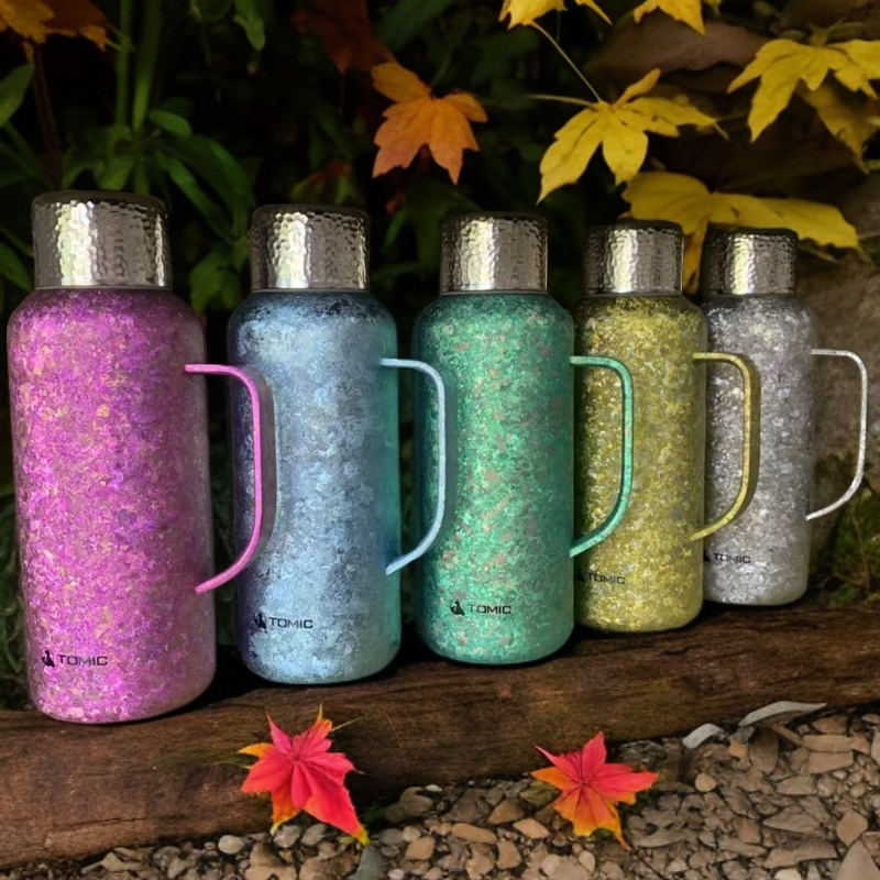 【特美刻 】纯钛焖茶杯双层钛杯男女士