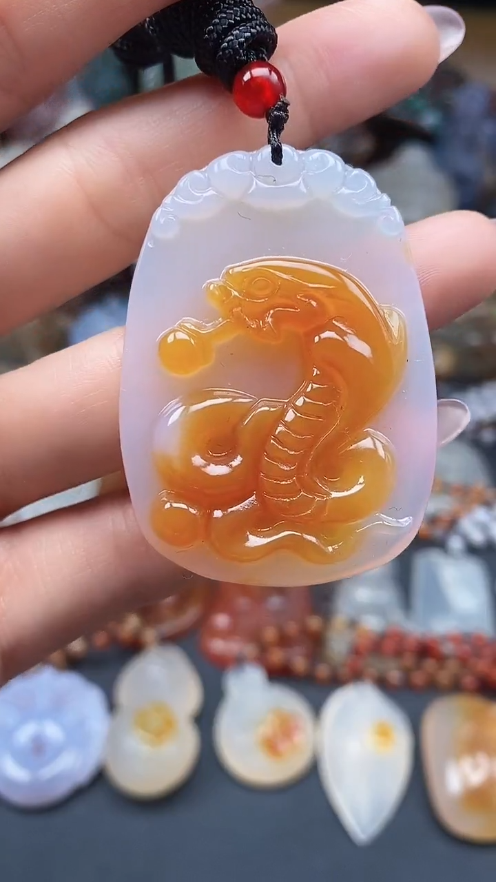 【闪购商品】玛瑙/玉髓颈饰未镶嵌dd
