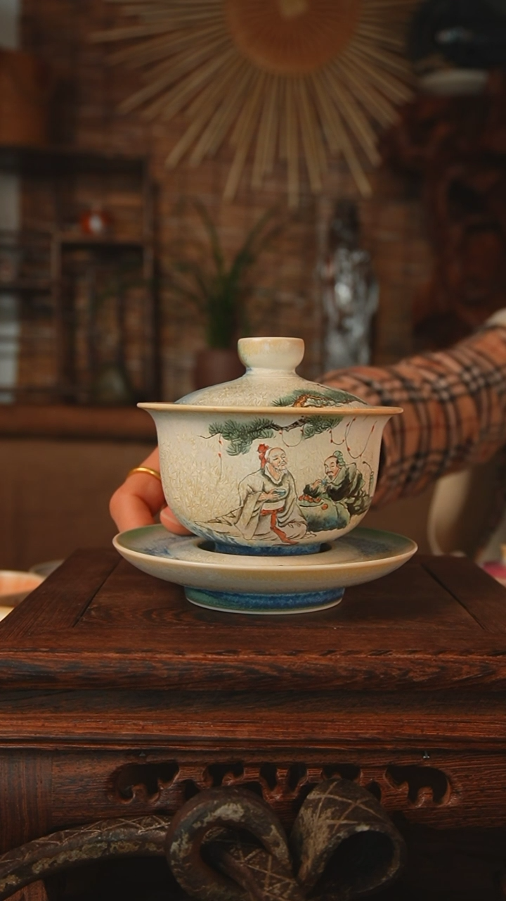 【闪购商品】老昌号手工手绘茶器
