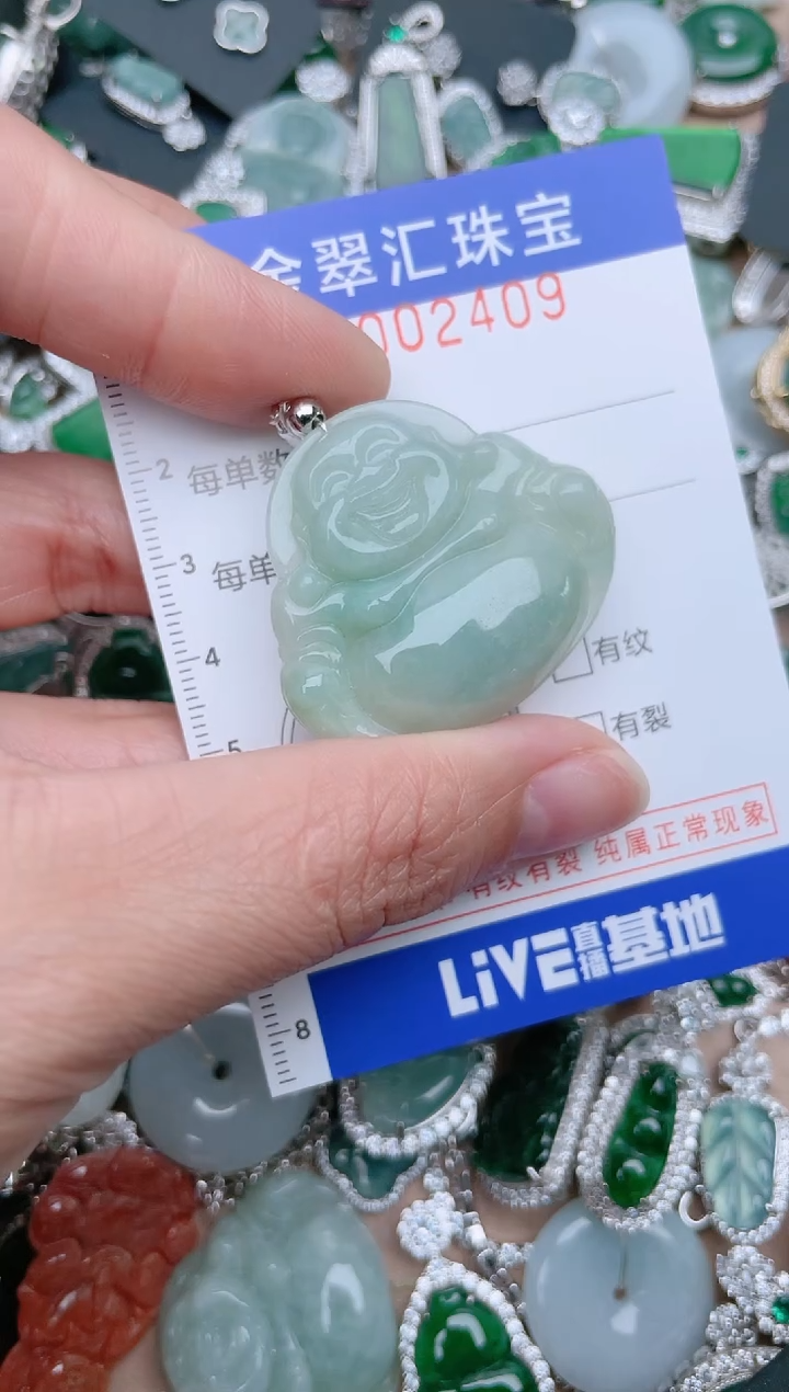 【闪购商品】翡翠颈饰未镶嵌2409.......