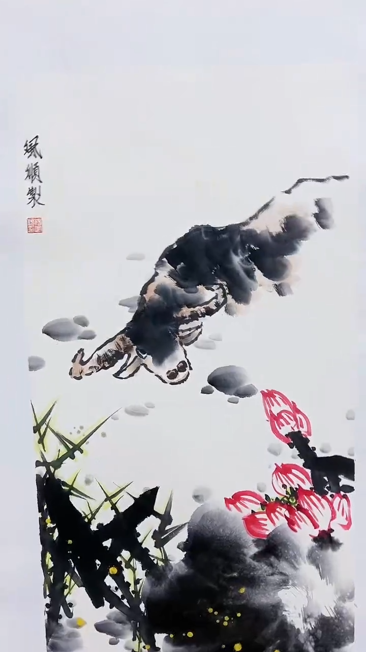 【闪购商品】绘画杨风顺绘画2平尺花鸟
