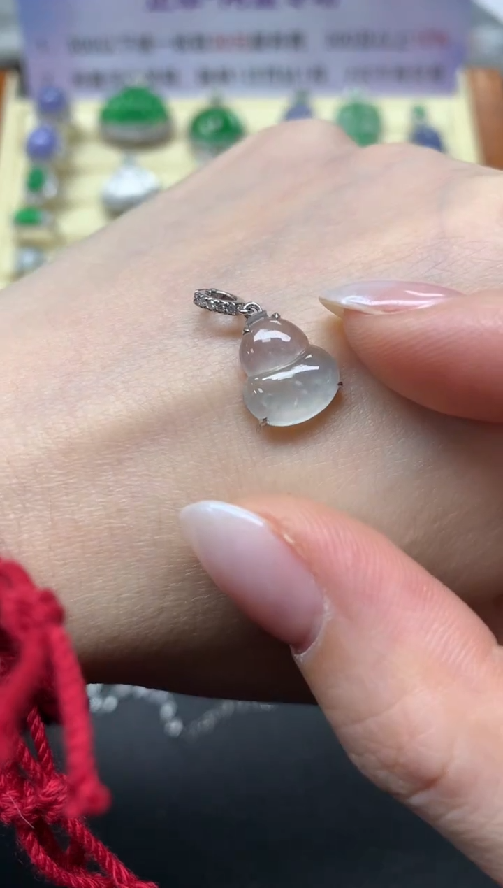 【闪购商品】翡翠吊坠(不含链)18K金镶嵌吊坠|1600+160