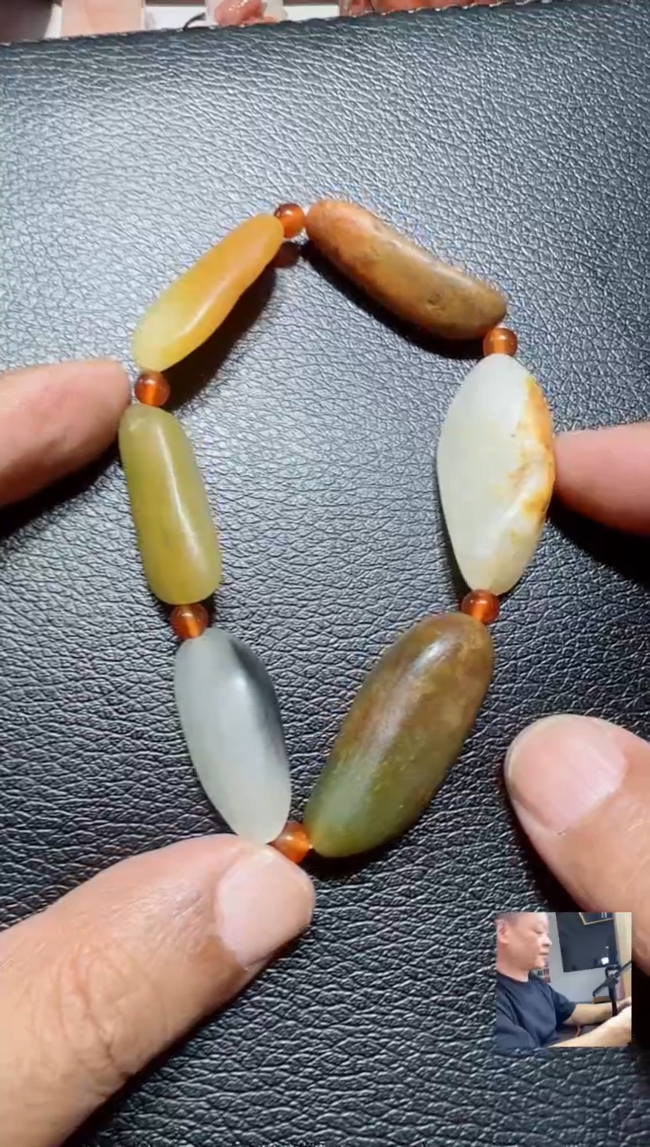 手串未镶嵌和田玉手串