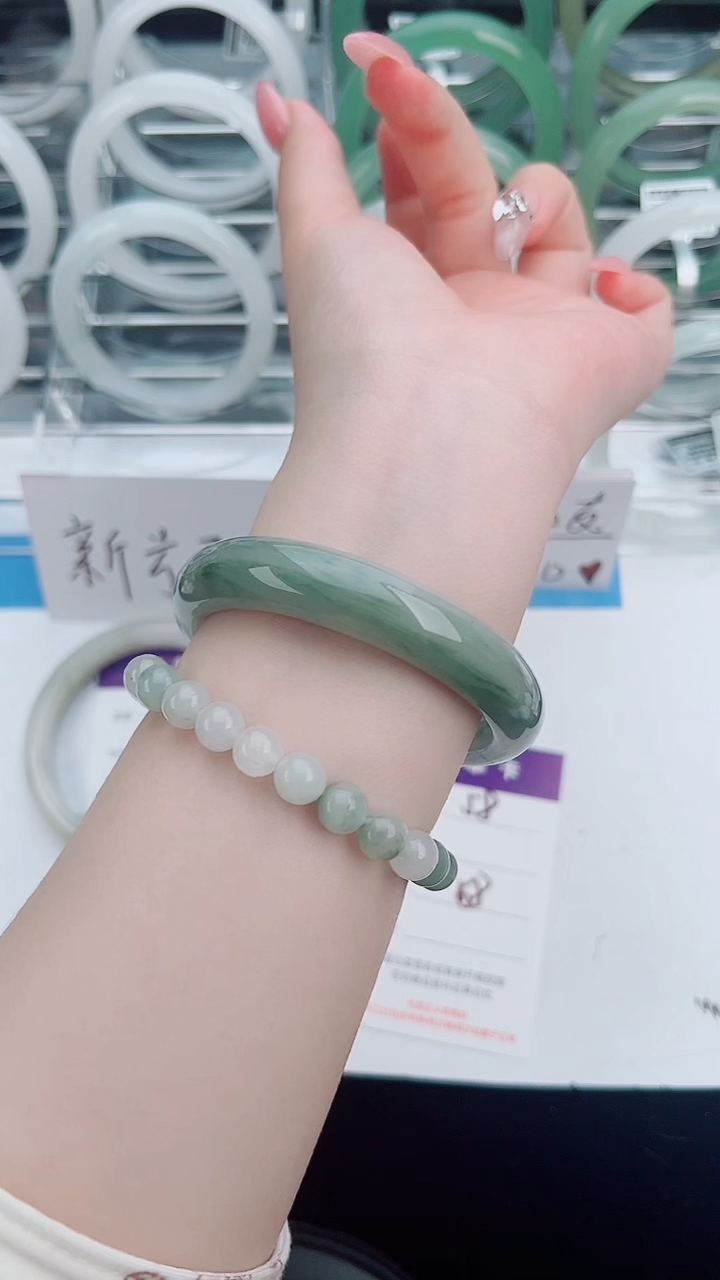 未镶嵌手镯石英质玉58-57/58