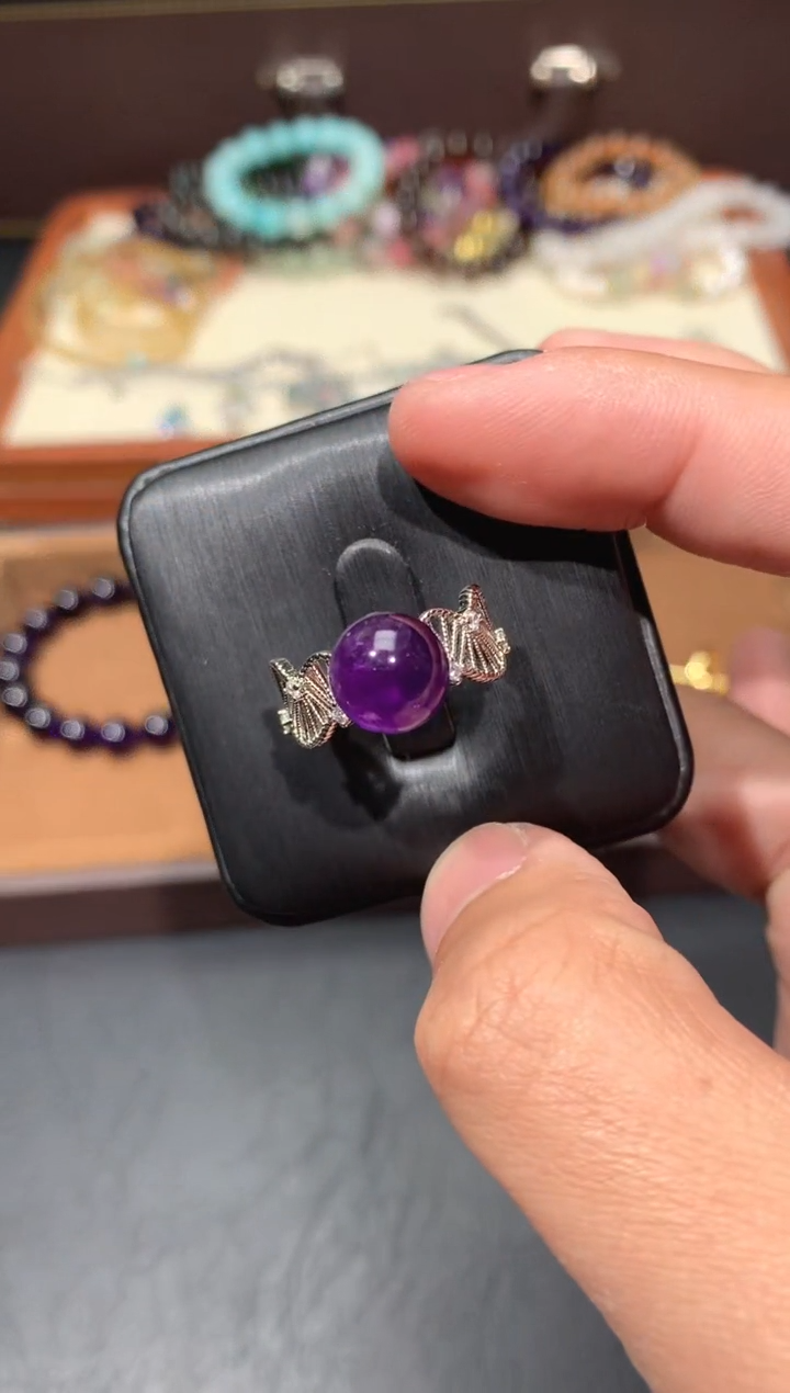 未镶嵌戒指水晶F10【多样性发其一】