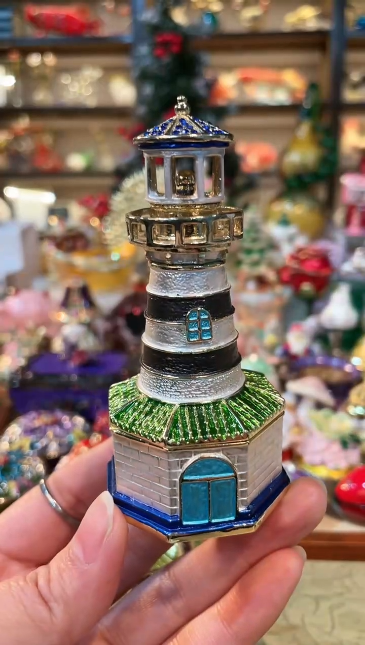 【闪购商品】 珐琅彩精致首饰盒