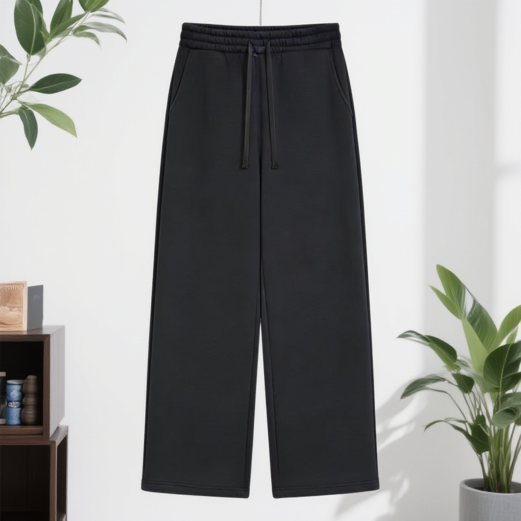 重磅 纯棉 超厚实 休闲直筒裤  4