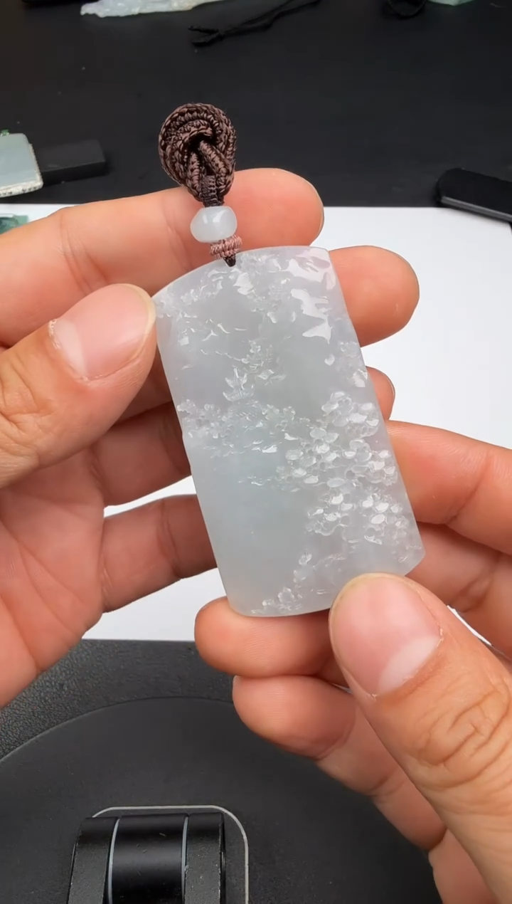 吊坠(不含链)未镶嵌翡翠翡翠饰品-254