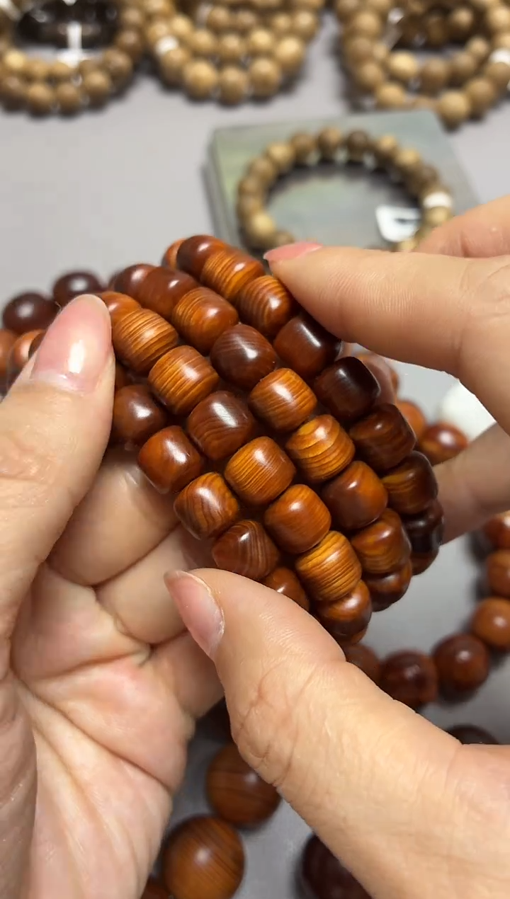 柏木手串/手链崖柏老型单圈1.0多样性发其一