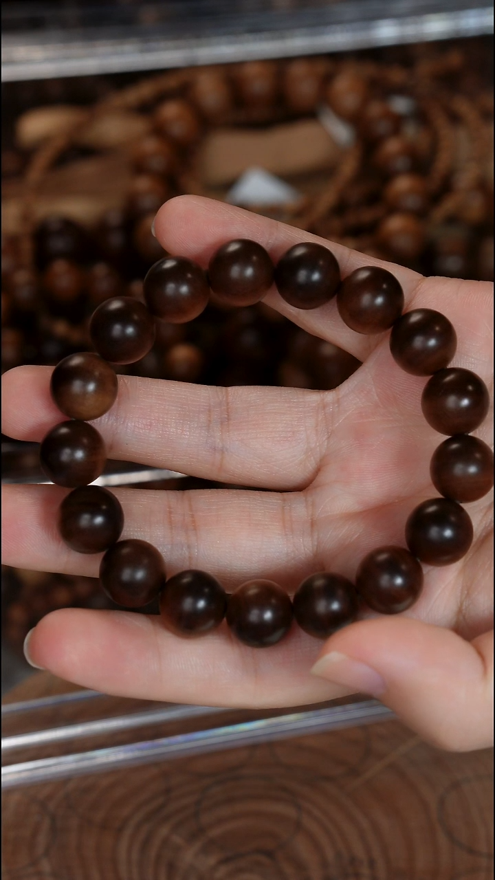 檀香木手串/手链壹****E老山檀香树心油单圈