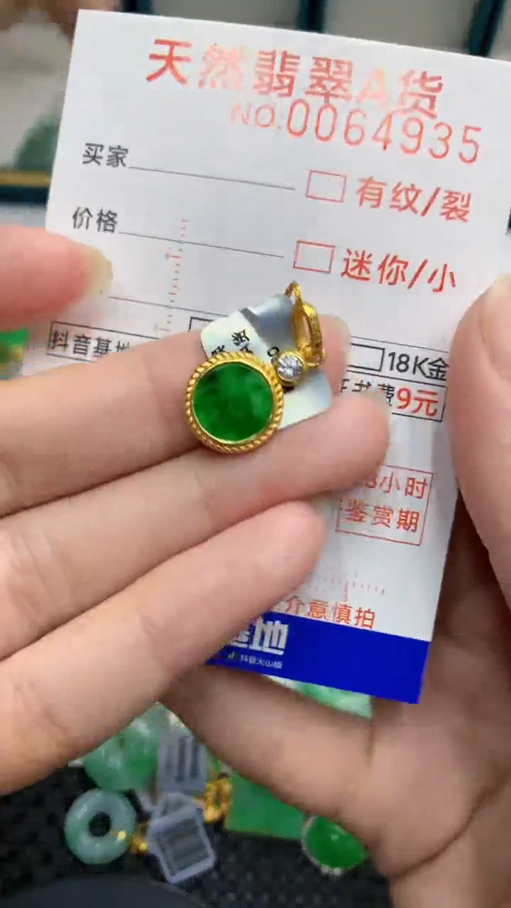 【闪购商品】翡翠颈饰银S925镶嵌            8