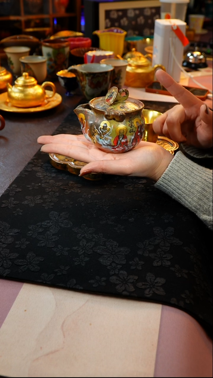 茶杯紫砂【宜景窑系列】壶