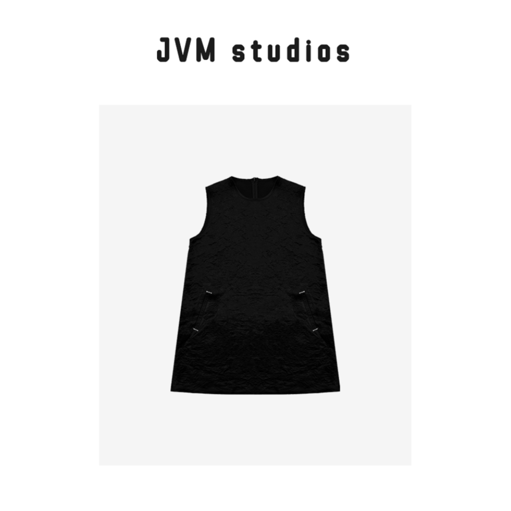 16525 - 新款JVM定制时尚百搭休闲背心裙6/19