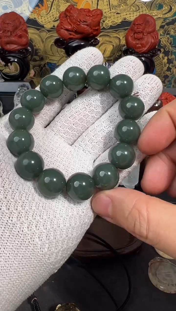 未镶嵌手串翡翠天然翡翠手串007
