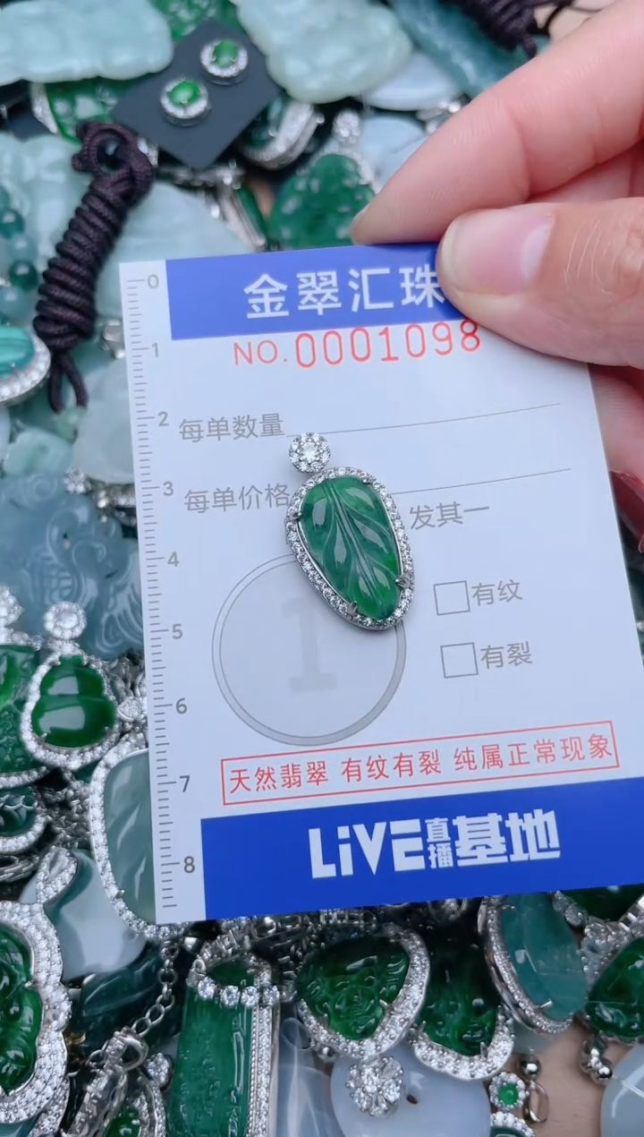 【闪购商品】翡翠颈饰未镶嵌1098...........