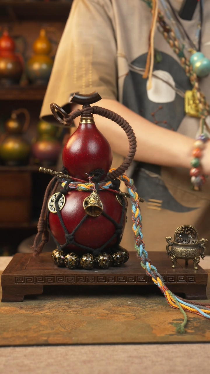 169大漆葫芦一物一拍记葫堂出品不带手串