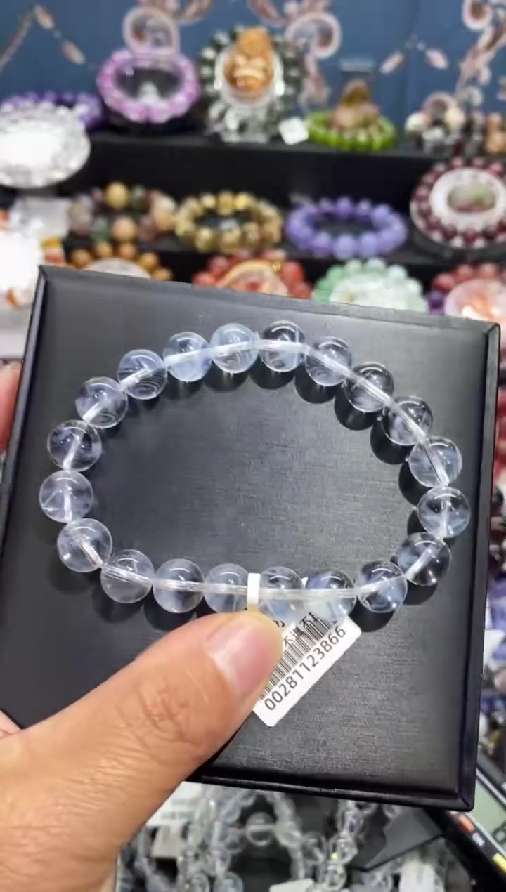 【闪购商品】水晶手串未镶嵌蓝针9+