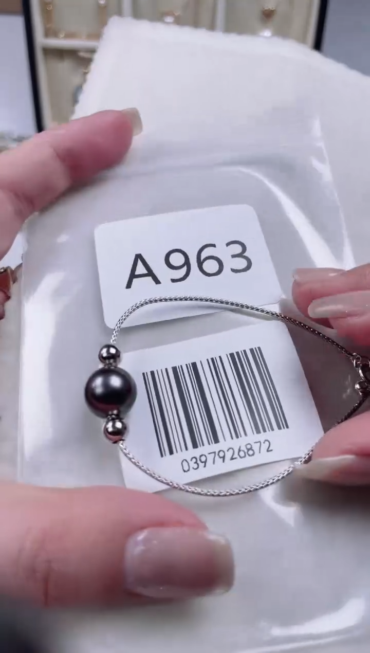 【闪购商品】海水珍珠手链银S925镶嵌A963