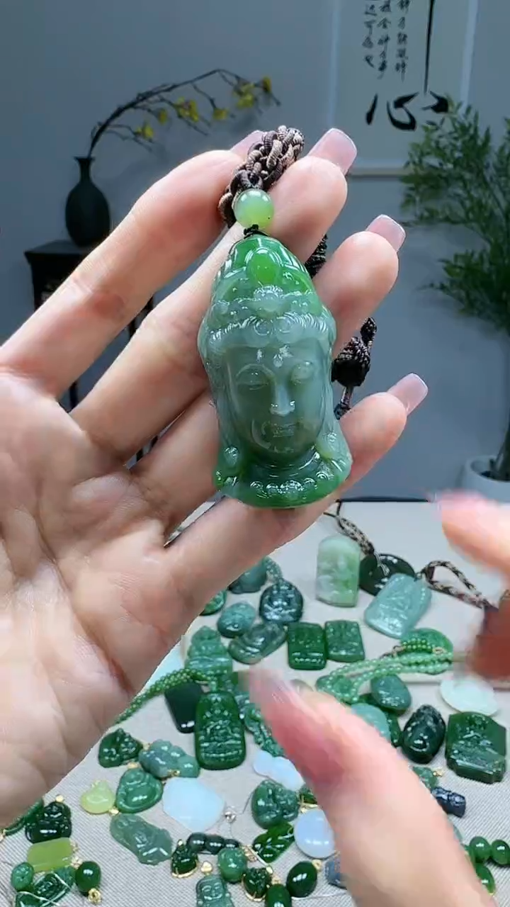 未镶嵌和田玉挂件1