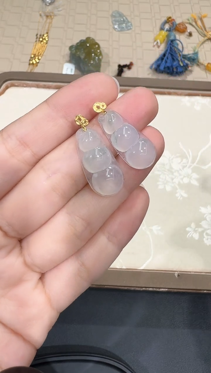 【闪购商品】翡翠颈饰18K金镶嵌X0222-396-20/18k
