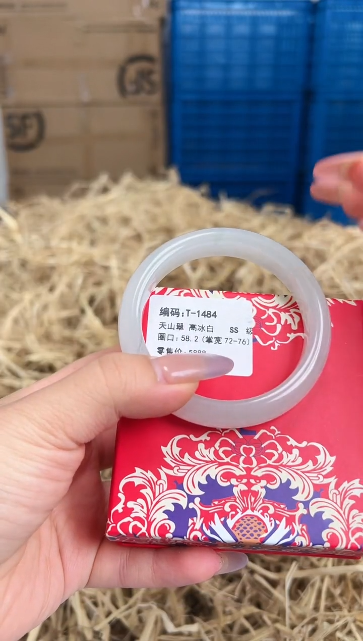 未镶嵌手镯石英质玉T-1484