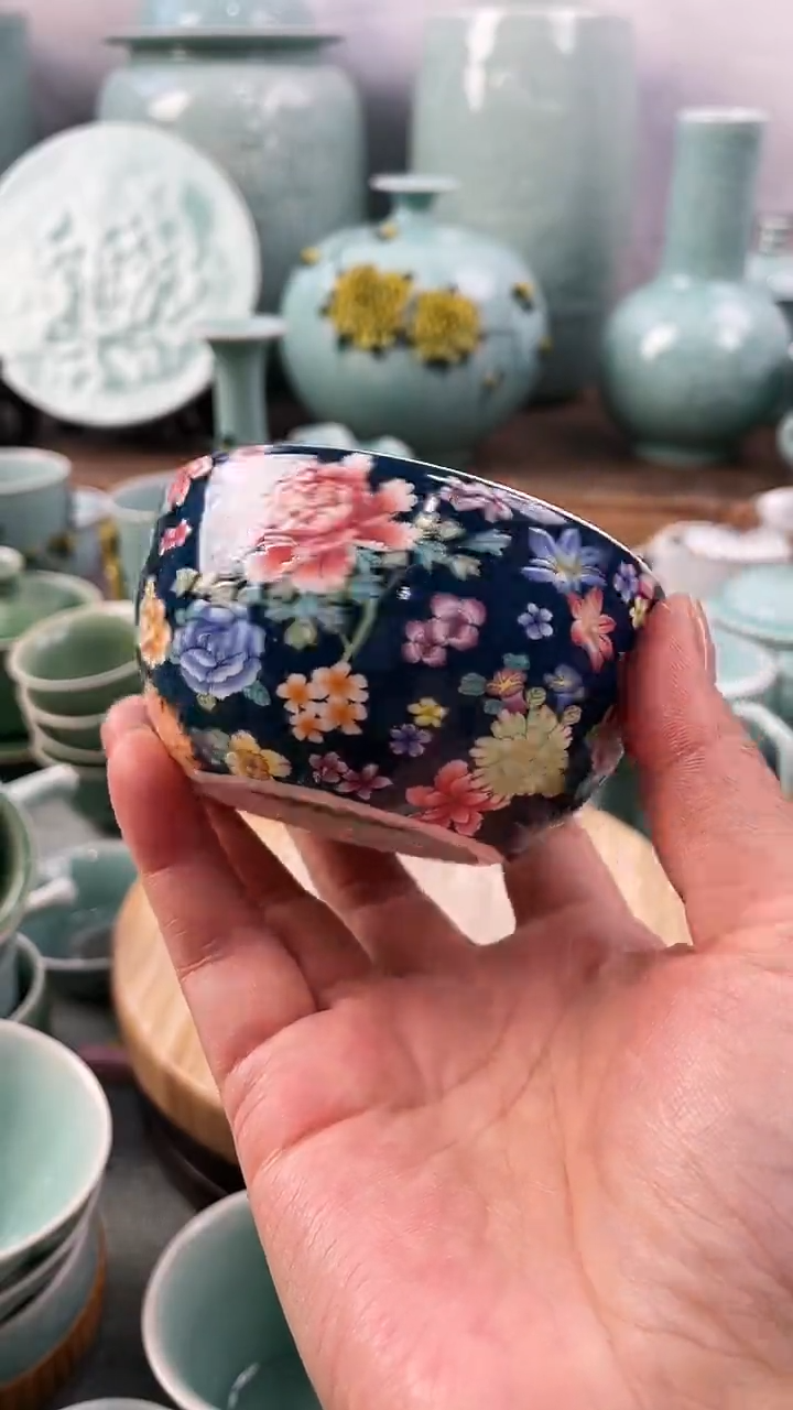 【闪购商品】特价 微瑕 慧仙青瓷