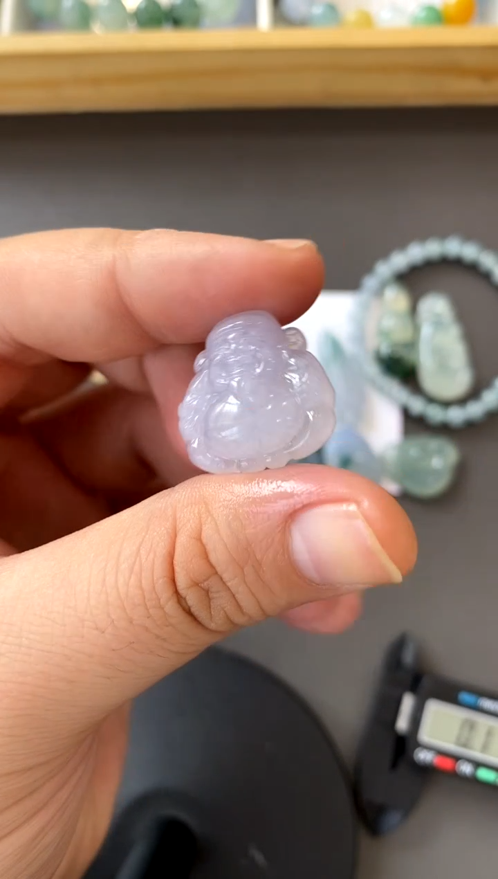 【闪购商品】定制翡翠未镶嵌财神